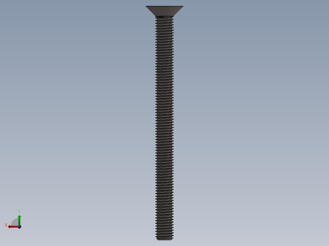Screw_ISO_10642_M10x130_A2.SLDPRT后视图