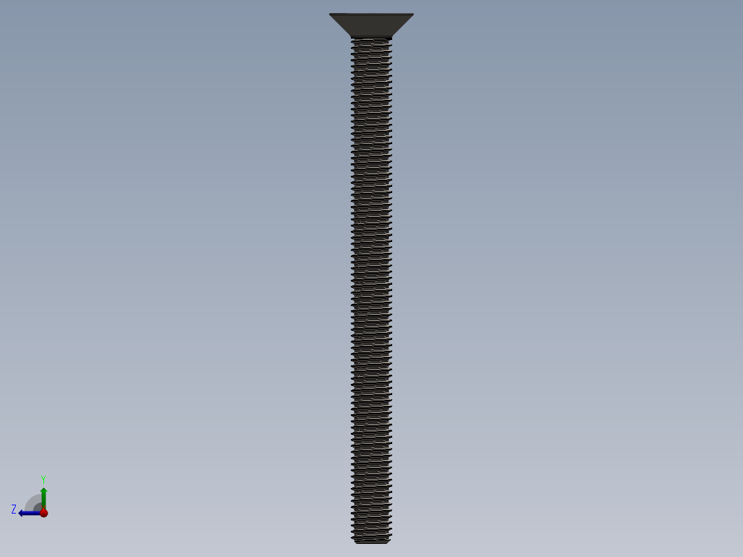 Screw_ISO_10642_M10x130_A2.SLDPRT右视图