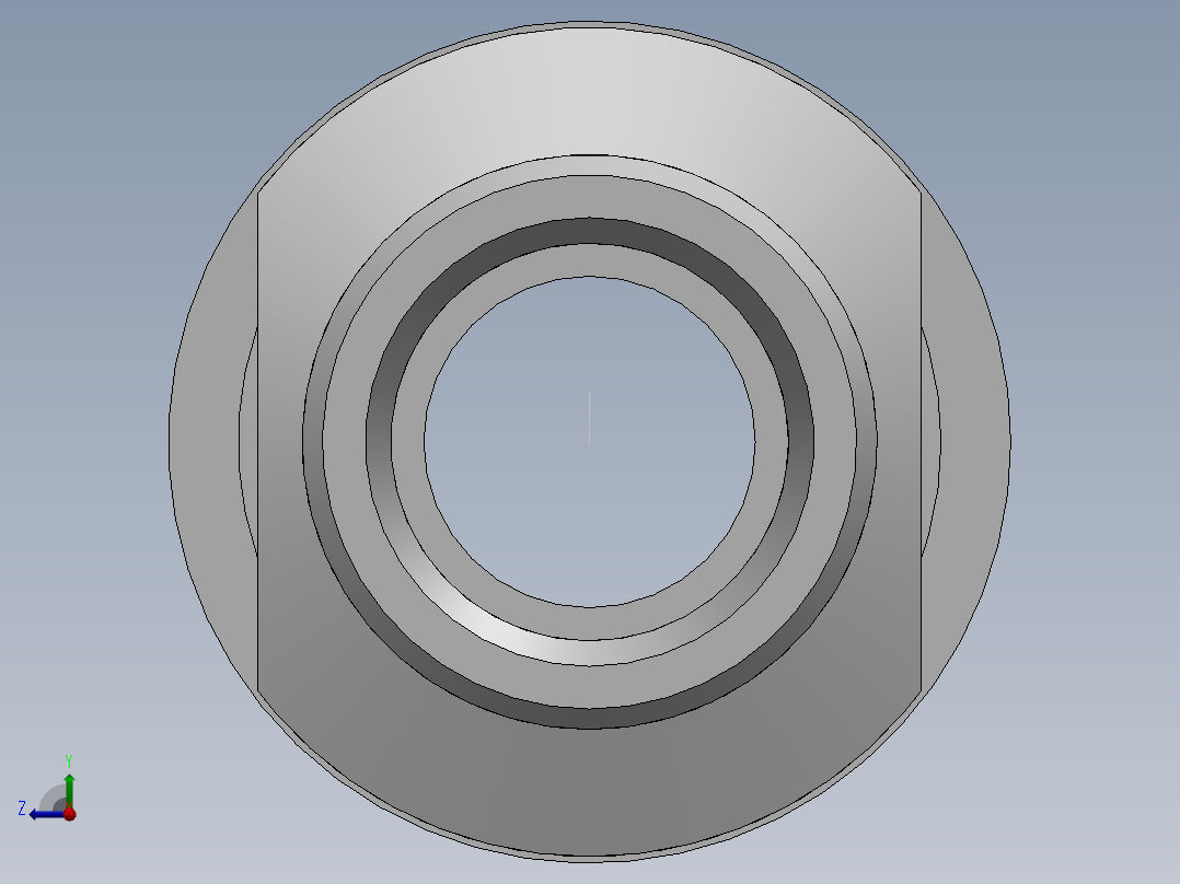 法兰接头、1CFL-26-12右视图