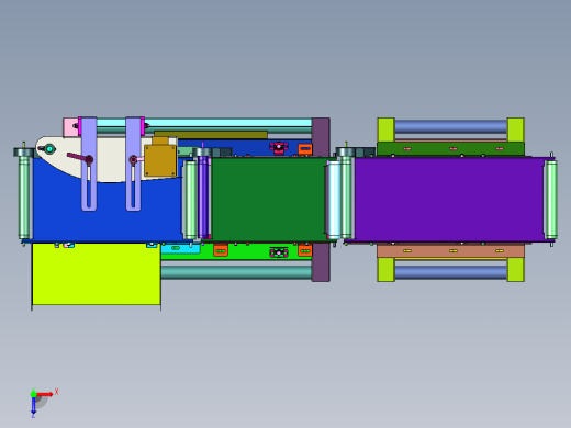 通过式输送线称重系统俯视缩略图