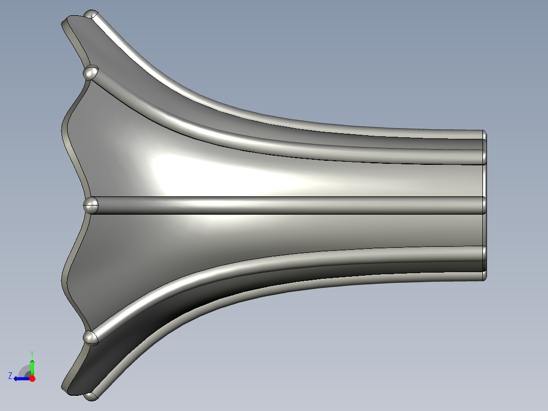 精美花瓶右视图