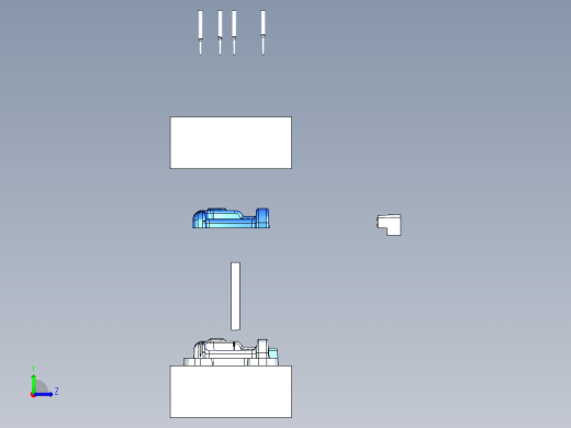 A2005279-电锯的内核和腔体左视缩略图