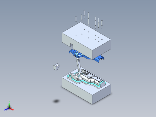 A2005279-电锯的内核和腔体正等轴测缩略图