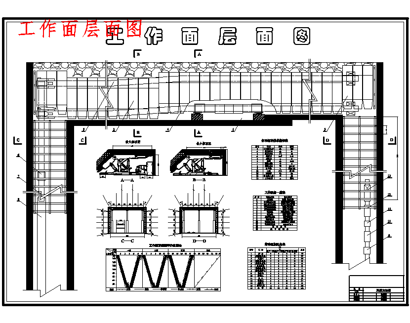 新源矿2.4Mta新井初步设计含5张CAD图