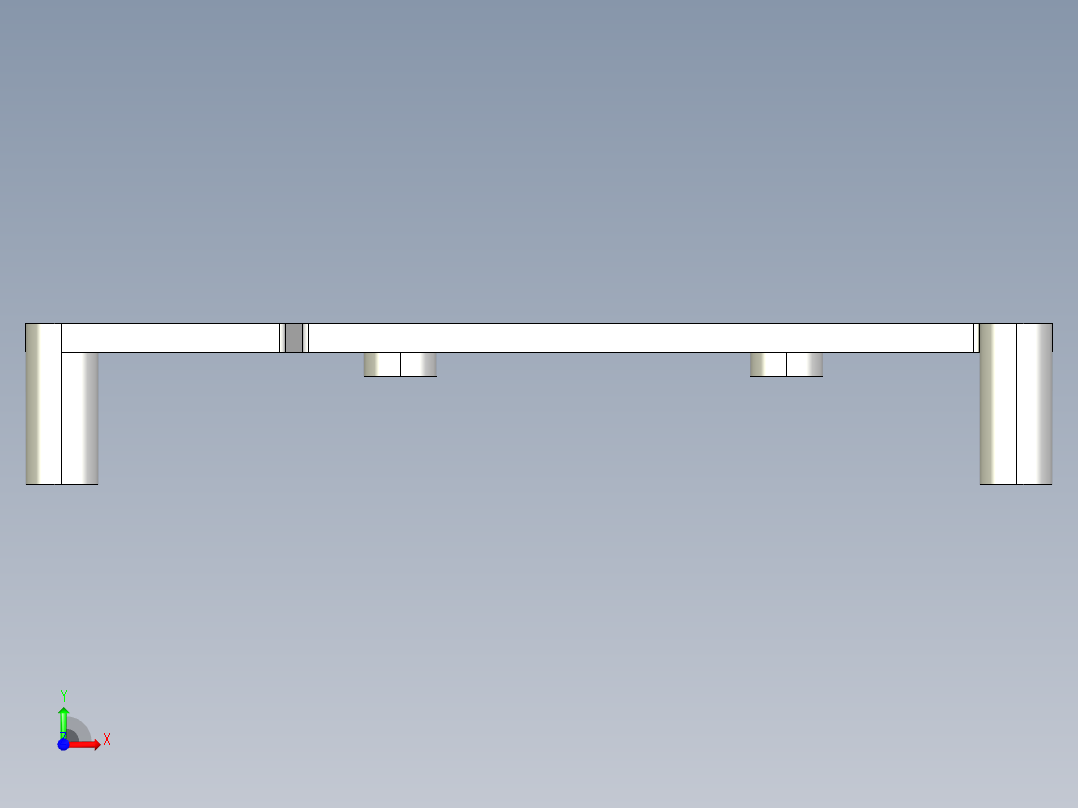 40mm风扇橙色Pi电脑12的支架前视图