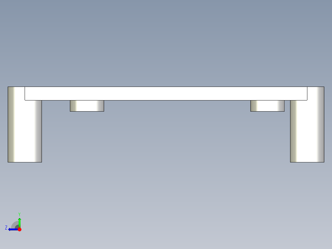 40mm风扇橙色Pi电脑12的支架右视图