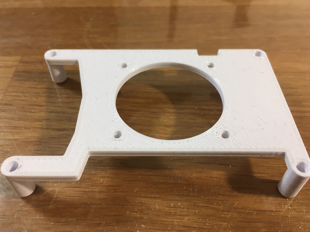 40mm风扇橙色Pi电脑12的支架