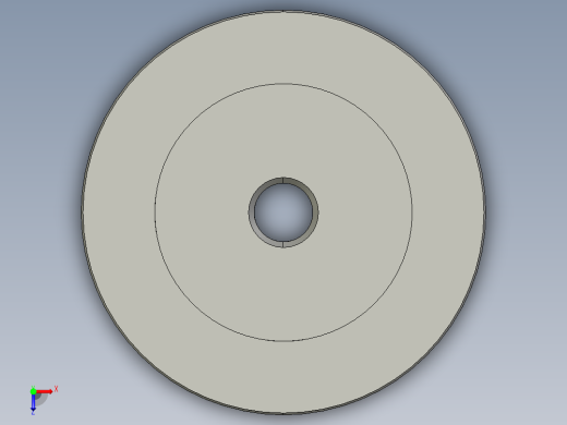 GT2 80T 皮带轮 8mm 孔径俯视缩略图