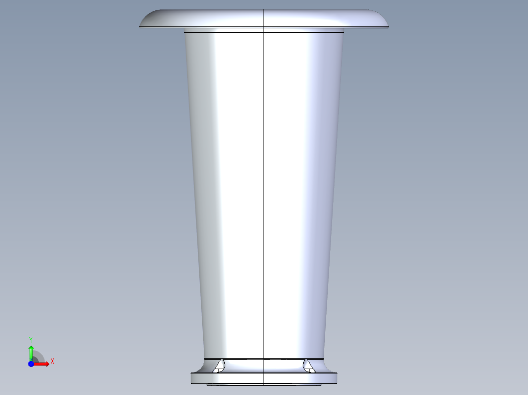 碳纤维摄入量角前视图