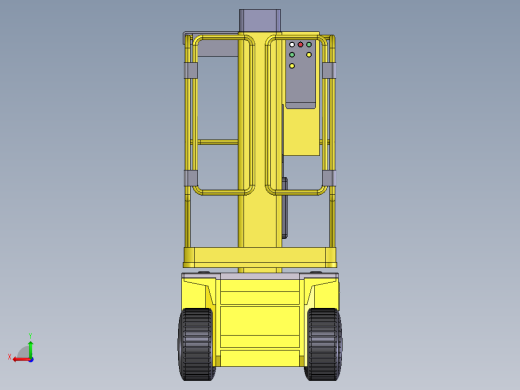 垂直桅杆提升机后视缩略图