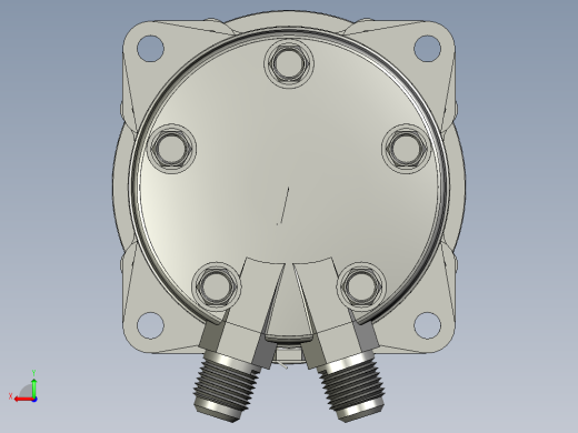 客车空调制冷压缩机后视缩略图