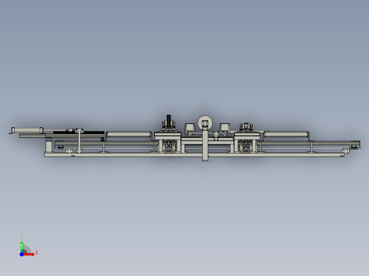 AB升降滚筒组件1V2前视缩略图