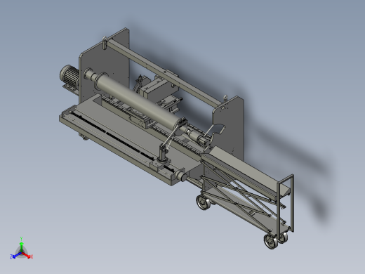 自动上下料一体切管机