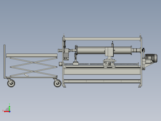 自动上下料一体切管机后视缩略图