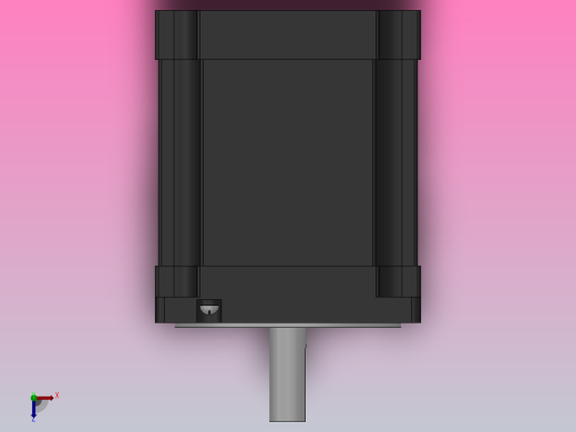 57╱86三相步进电机[86J12126-623]俯视缩略图