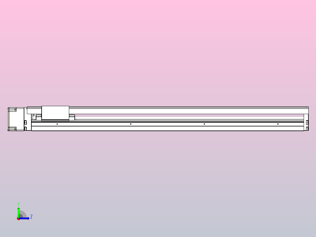 钢基模组TPA-KNR-8610C-740A1-MR-H0左视图