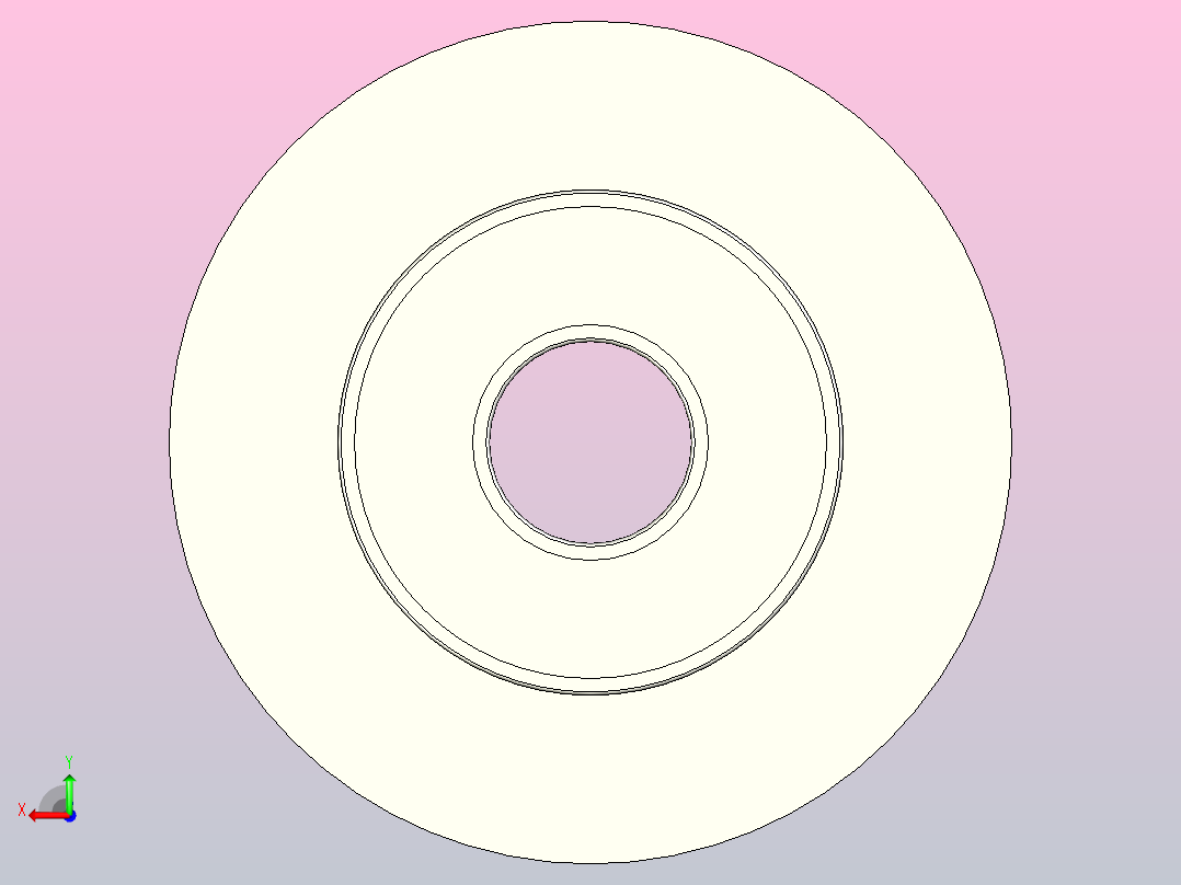 QAC01-25-L15直柱型带轴承 滚轮后视图