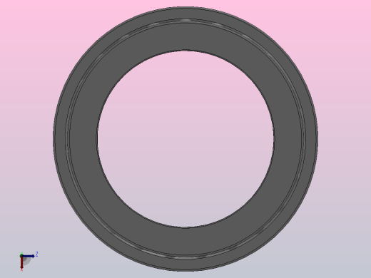 机床主轴用双向推力角接触球轴承_234456左视缩略图