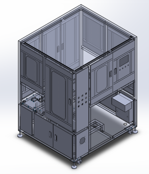 数控床身钣金外罩缩略图