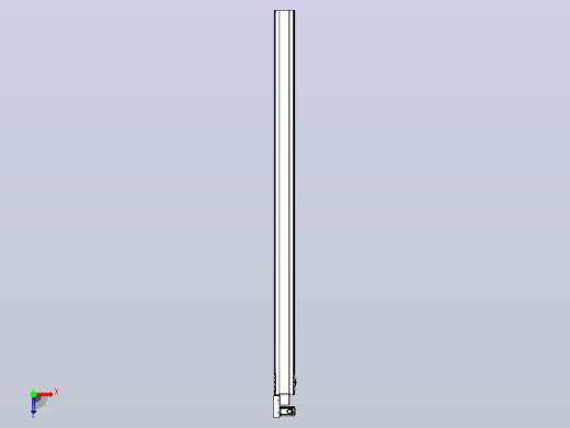 皮带直线轴半封闭可选导轨TPA-HNB-175D-140-L2900-ML-Y-P75-N3俯视缩略图