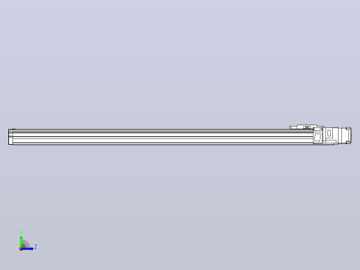 滚珠丝杠直线轴内置导轨TPA-GCR-40-1210C-L700-MR-M10-N3左视缩略图
