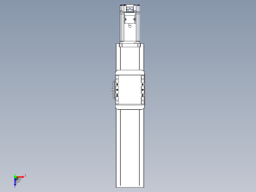 滚珠丝杠直线轴带导轨全封闭TPA-HCR-85D-1610C-L200-M-C-P20-N3俯视缩略图