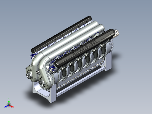 劳斯莱斯梅林 rolls-royce-merlin-look-a-like