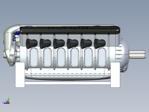 劳斯莱斯梅林 rolls-royce-merlin-look-a-like右视缩略图
