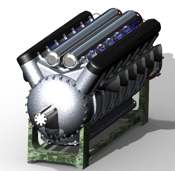 劳斯莱斯梅林 rolls-royce-merlin-look-a-like