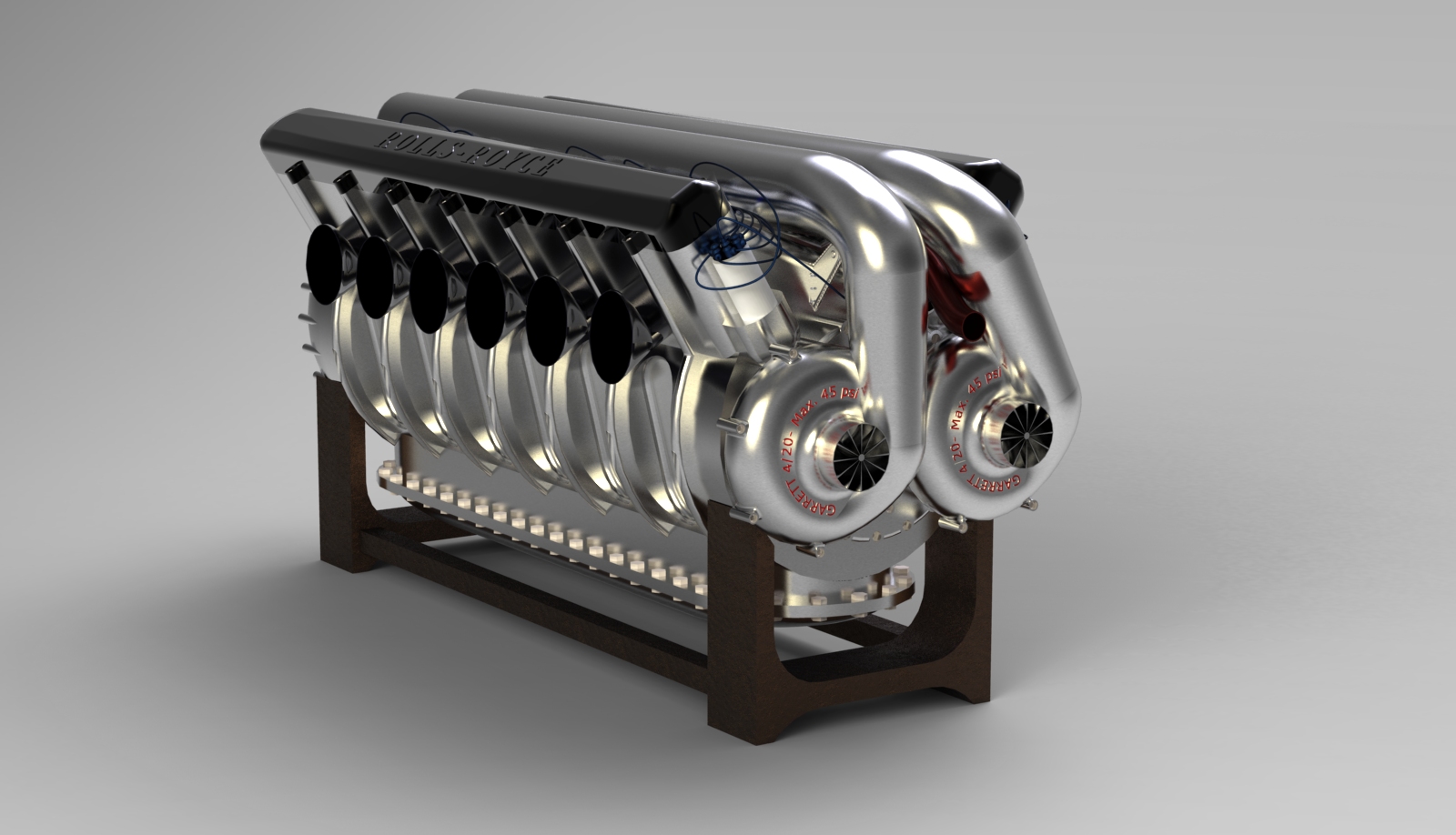 劳斯莱斯梅林 rolls-royce-merlin-look-a-like