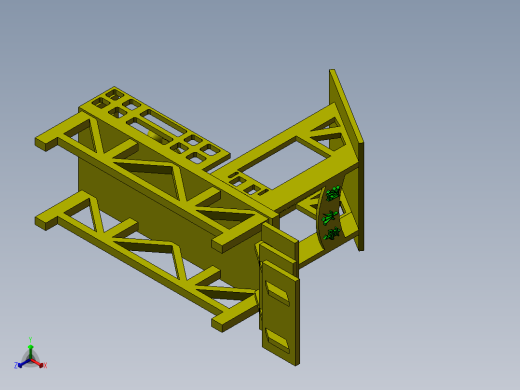 亭子正等轴测缩略图