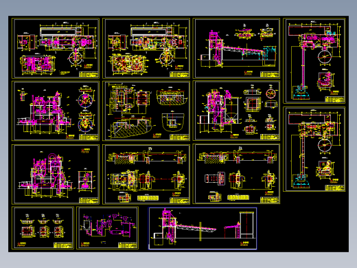75万吨／年水泥粉磨站全套图纸