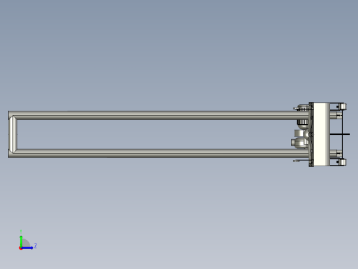 抹墙机毕业设计左视缩略图