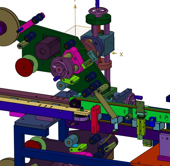 小方盒纸盒彩盒上下面贴标机