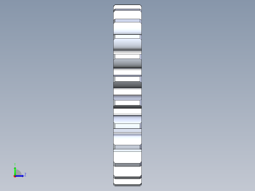 正齿轮压力角20 -32dp-20pa-24t spur gear左视缩略图