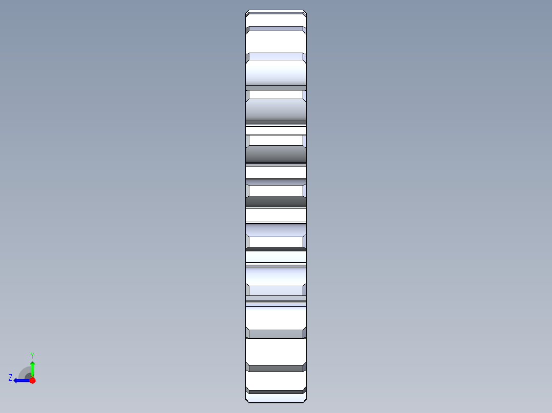 正齿轮压力角20 -32dp-20pa-24t spur gear右视图