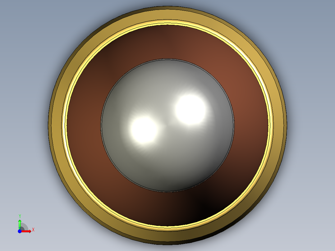 0.458 SOCO弹药前视图