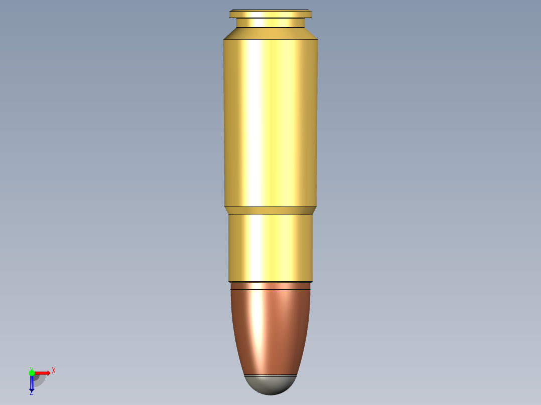 0.458 SOCO弹药俯视图