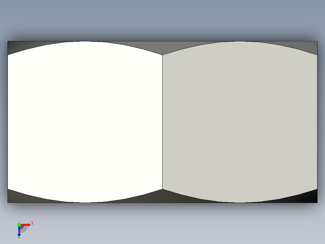 公制六角螺母-Metric Hex Nuts M30 x 3.5mm Thread俯视图