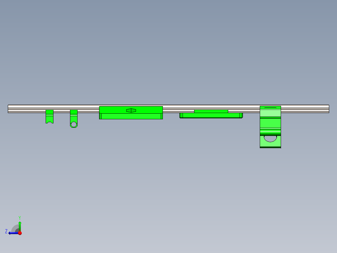 符合DIN标准右视图