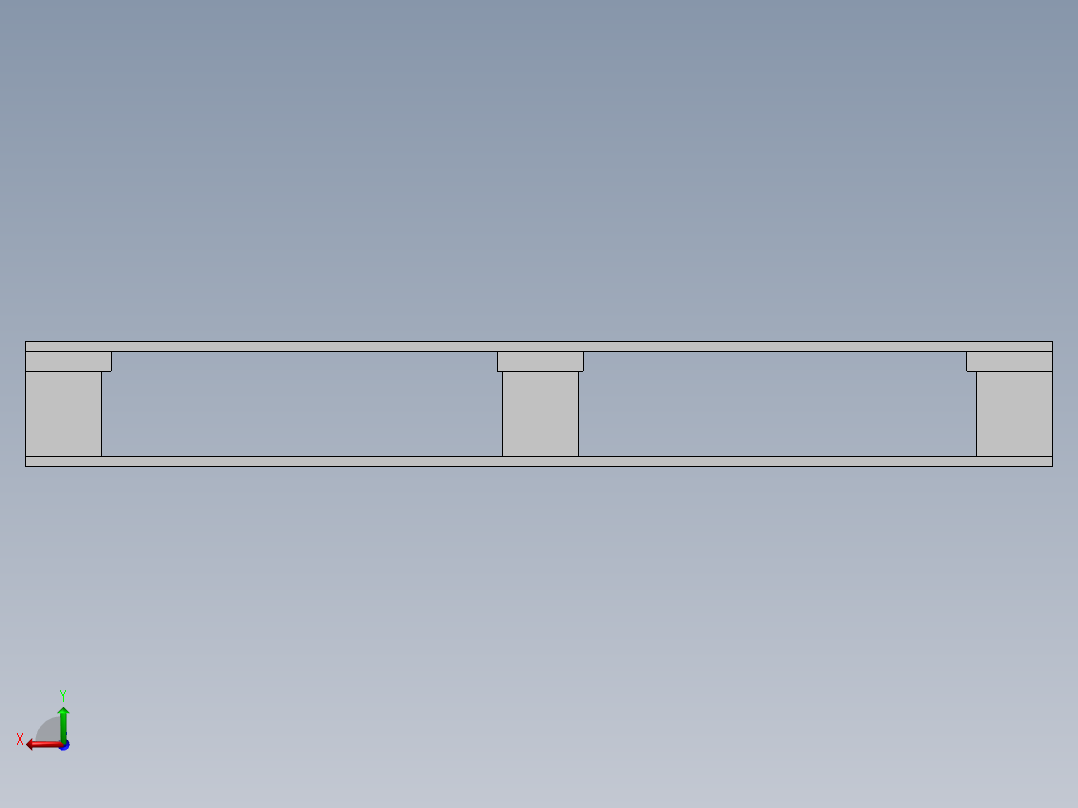 托盘 设计模型 (2)后视图