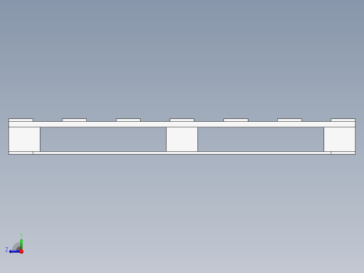 托盘 设计模型 (2)右视缩略图