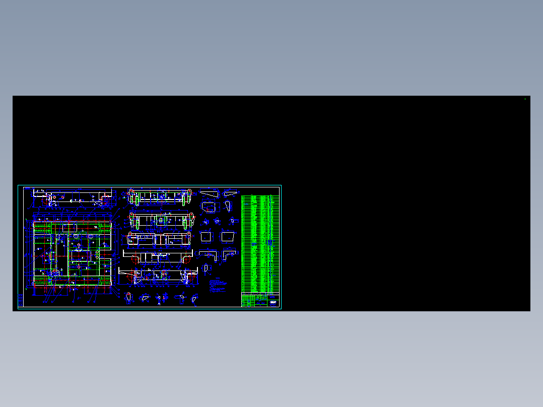 双梁吊钩桥式起重机设计稿CAD机械图纸