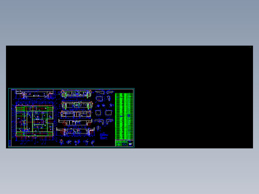 双梁吊钩桥式起重机设计稿CAD机械图纸