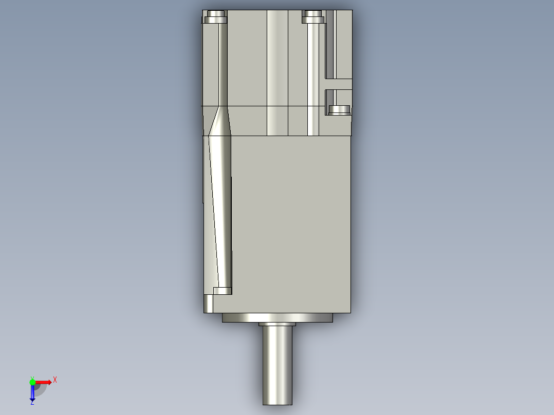 100W-hg-kr13_三菱电机俯视图