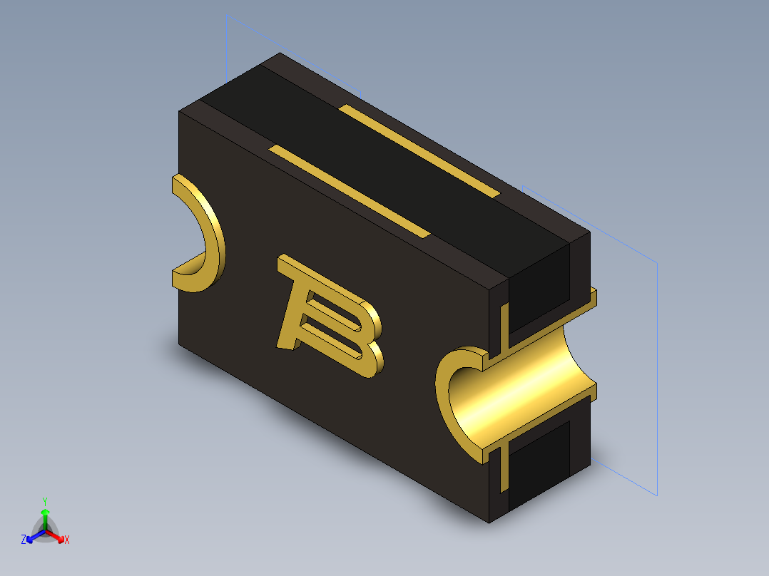开关继电器保护 SM-MF-PSMF-C0.85正等轴测图