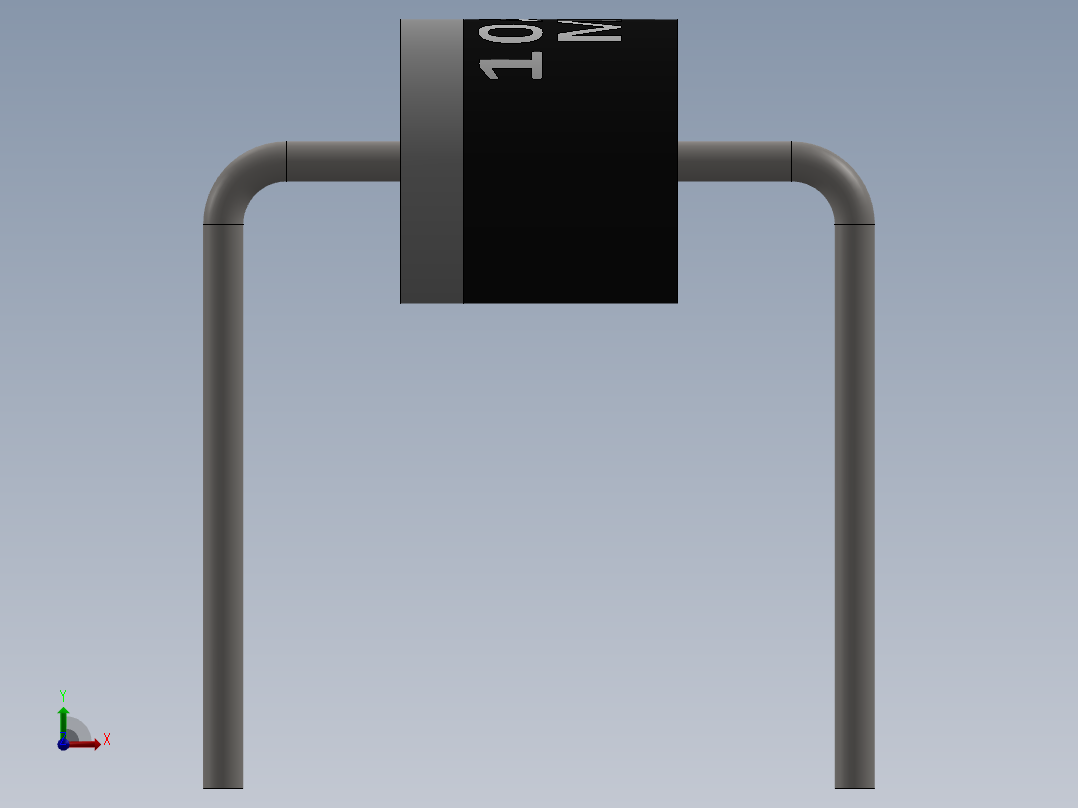 电容器 二极管 电阻器-Rectifier Diode 10A10前视图