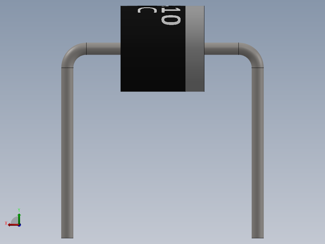 电容器 二极管 电阻器-Rectifier Diode 10A10后视图