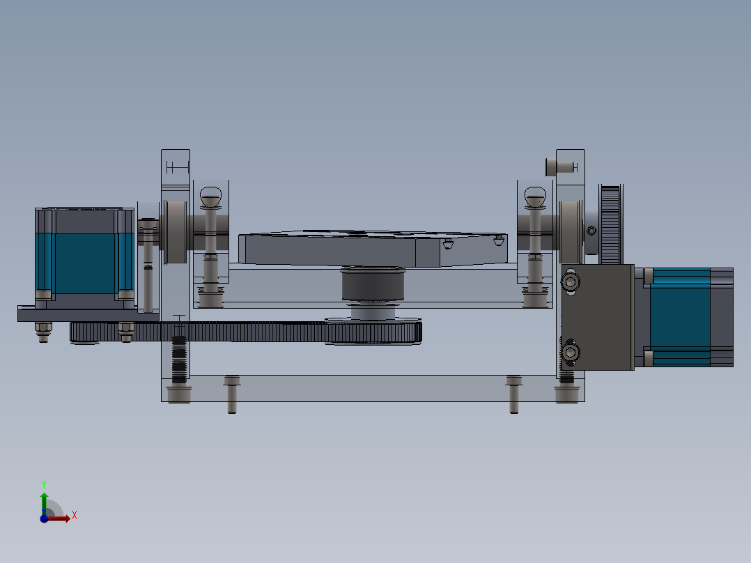 高精度CNC前视图