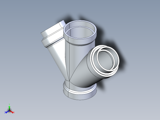 船舶管路系统S8_SeaDrainPLUS_DoubleReducingWye-SxSxSxS_37E263535_4x4x3x3in Sea Drain Plus - Double Reducing Wye - SxSxSxS